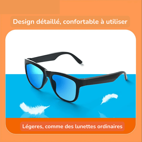 Lunettes de Soleil Intelligentes avec Bluetooth et Appels Mains Libres - InnoMonde