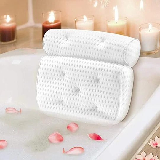 Coussin de Bain Antidérapant avec Support du Cou et du Dos - InnoMonde