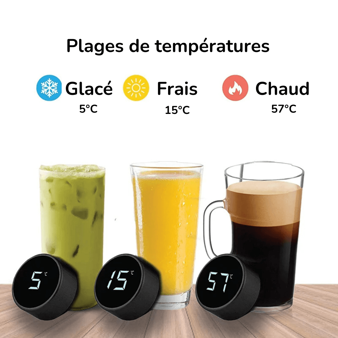 Thermos Intelligent avec Affichage de la Température - InnoMonde