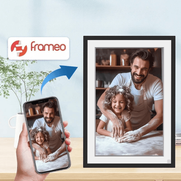 Cadre Photo Numérique Connecté - Affichage des Photos en Temps Réel - InnoMonde