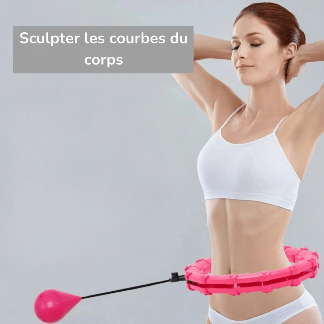 Hoop de Fitness Antichute pour Taille Fine et Abdominaux - InnoMonde