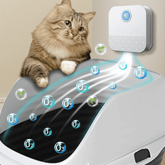 Désodoriseur Intelligent Portable pour Litière de Chat - InnoMonde