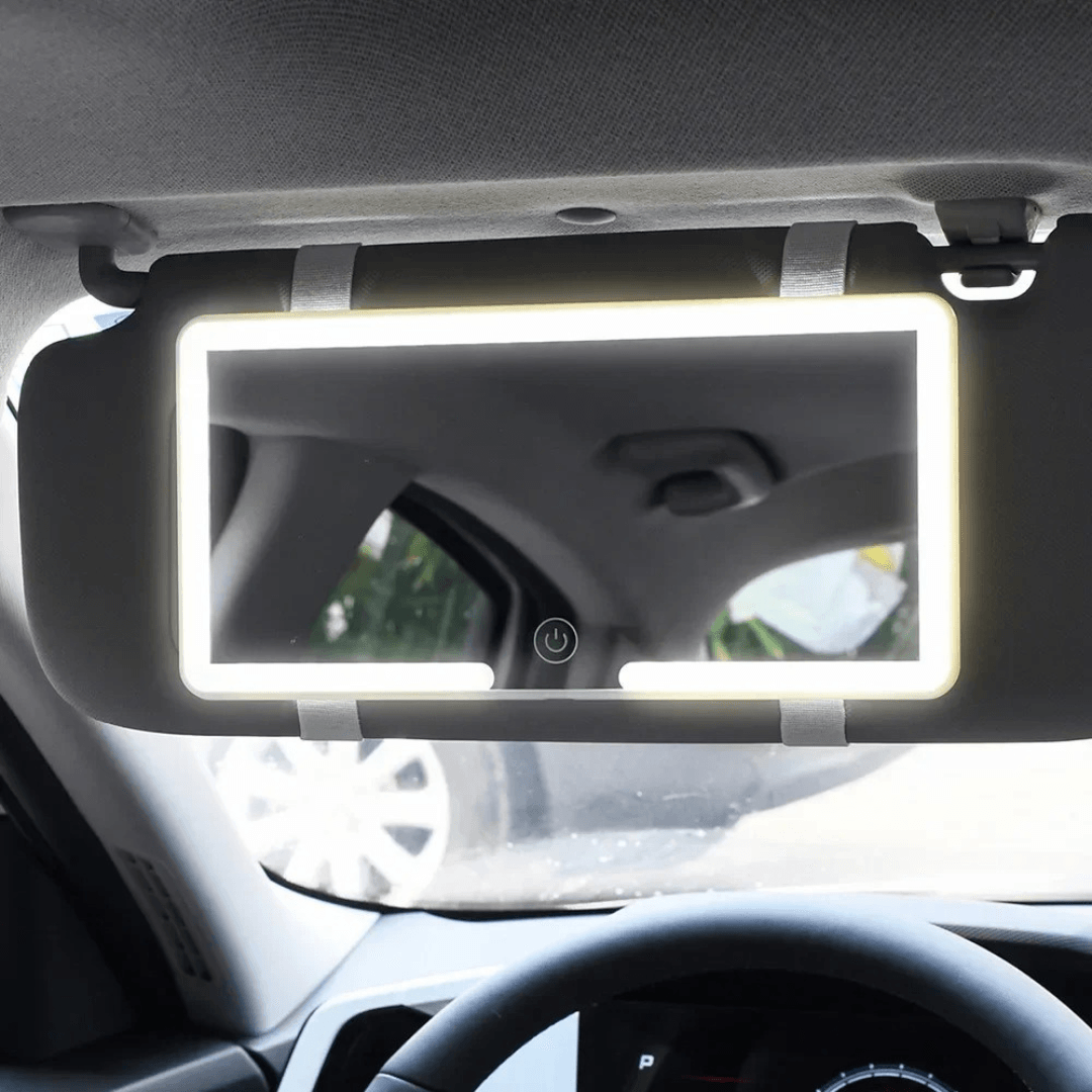 Miroir de Maquillage LED pour Pare-soleil de Voiture - InnoMonde