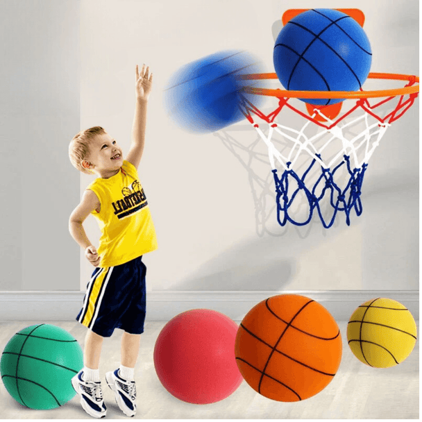 Ballon de Basket Silencieux – Rebond sans Bruit - InnoMonde