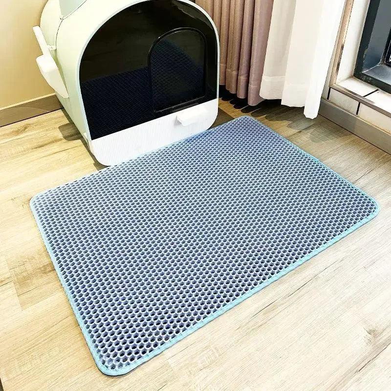 Tapis de Litière à Double Couche pour Chats - InnoMonde