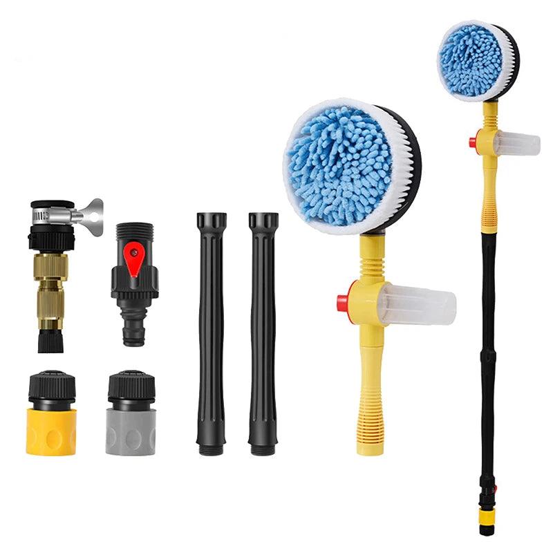 Brosse de Lavage Rotative 360° à Haute Pression pour Voiture – Kit de Nettoyage - InnoMonde