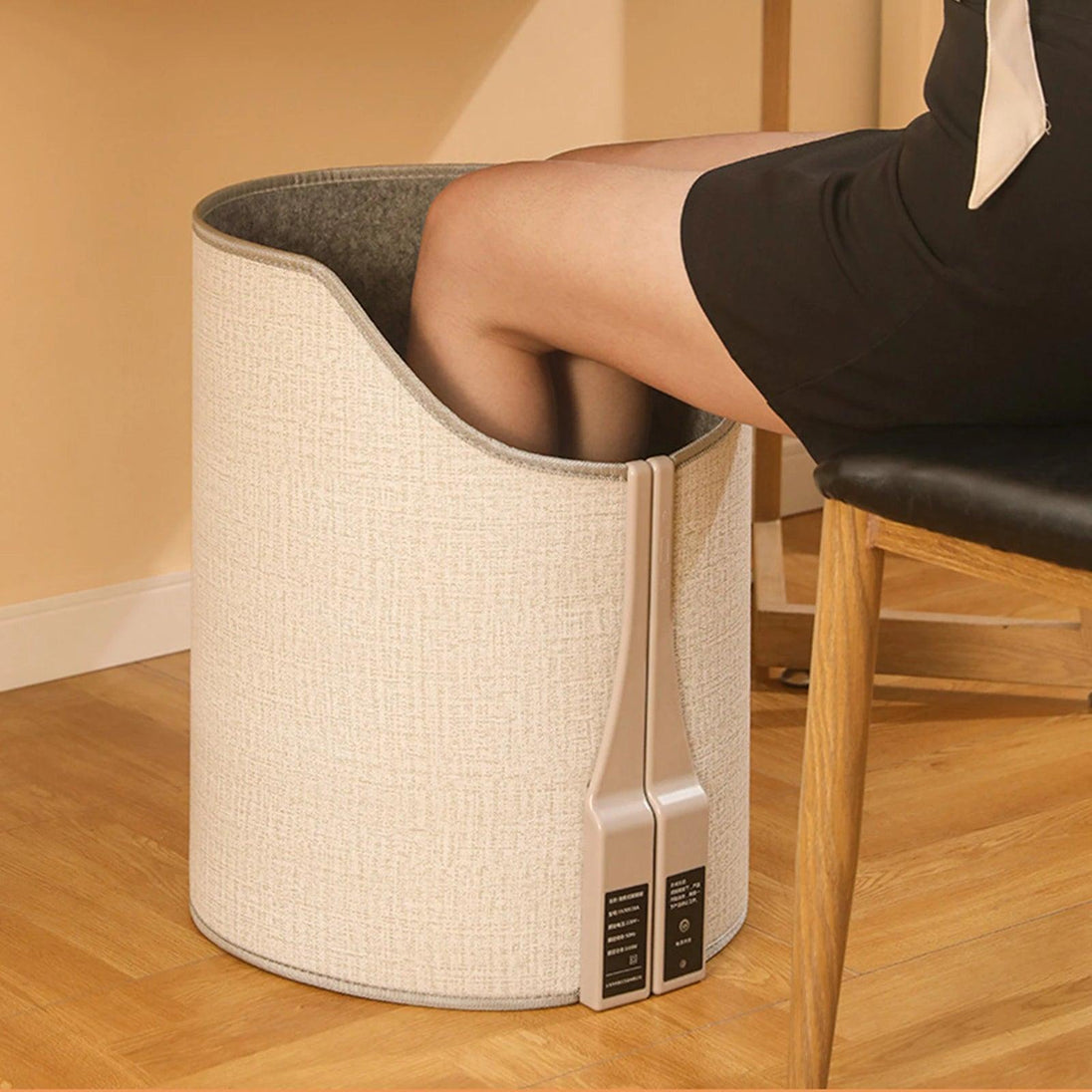 Chauffe-pieds Électrique Portable et Pliable avec Thermostat - InnoMonde